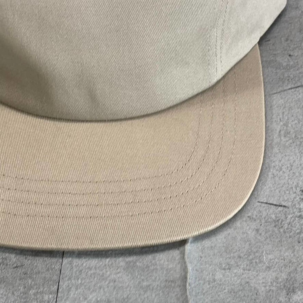 Sun+Stone Men's Brown Cord Solid Panel Adjustable Baseball Cap SZ OS - Picture 4 of 9